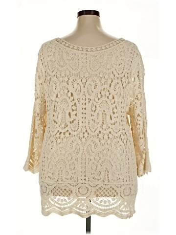 Adiva 3/4 Sleeve Blouse (view 2)