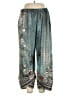 Unbranded Print Teal Casual Pants Size XL - photo 1