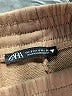 Zara Solid Tan Khaki Shorts Size S - photo 3