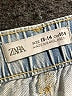 Zara Blue Denim Shorts Size 13 - 14 - photo 3