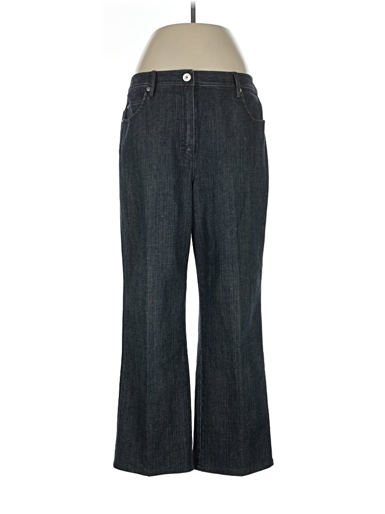 Pre-owned St John Jeans In Gray