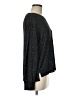 Stars Above Metallic Gray Pullover Sweater Size M - photo 4