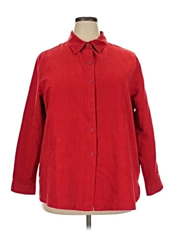 Studio Works 3/4 Sleeve Button-Down Shirt (view 1)