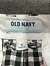 Old Navy 100% Cotton Checkered-gingham Black Shorts Size 6 - photo 3