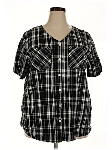 Fashion Bug Short Sleeve Blouse (view 1)