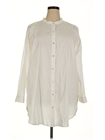 Eileen Fisher 3/4 Sleeve Button-Down Shirt (view 1)