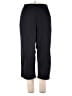 Alfred Dunner 100% Polyester Solid Black Dress Pants Size 18 - photo 1