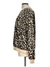 Maeve Animal Print Gold Pullover Sweater Size L - photo 5