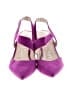Calvin Klein 100% Leather Color Block Purple Heels Size 8 1/2 - photo 2