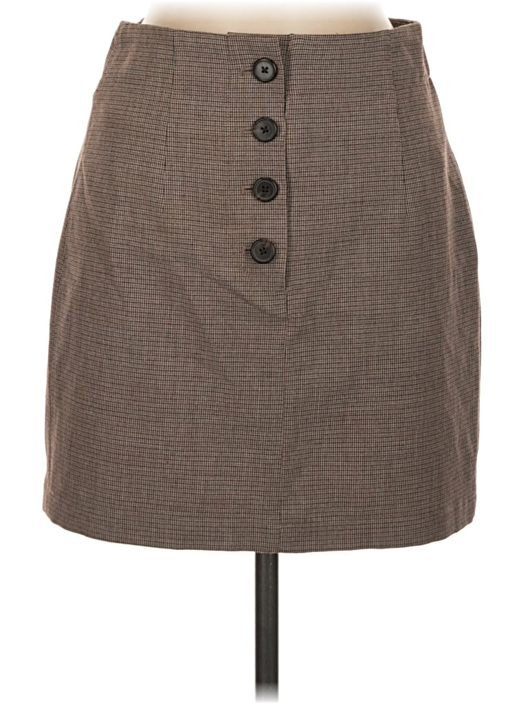 Pre-owned Little Moon Casual Skirt In Brown