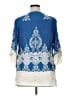 Solitaire 100% Rayon Blue Kimono Size XL - photo 2