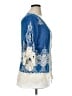 Solitaire 100% Rayon Blue Kimono Size XL - photo 4