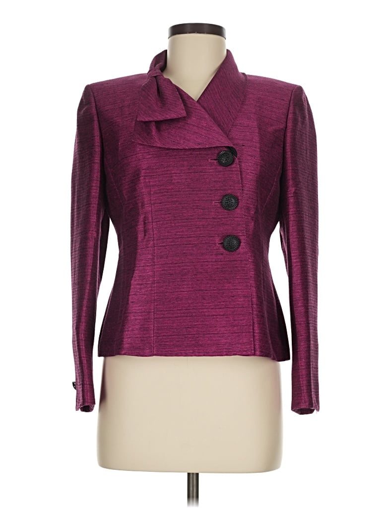 Pre-owned Kasper Jacket In Purple