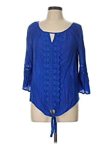 Cato 3/4 Sleeve Blouse (view 1)