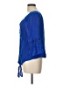 Cato Blue 3/4 Sleeve Blouse Size L - photo 5