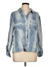Billy T 100% Lyocell Blue Long Sleeve Button-Down Shirt Size L - photo 1
