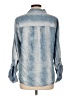 Billy T 100% Lyocell Blue Long Sleeve Button-Down Shirt Size L - photo 2