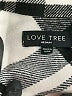 Love Tree 100% Polyester Plaid White Jacket Size M - photo 3