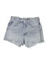 AGOLDE 100% Cotton Blue Denim Shorts Size 23 waist - photo 1