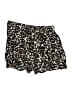 C. Wonder Animal Print Black Shorts Size L - photo 1