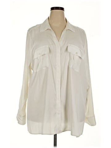 CALVIN KLEIN JEANS 3/4 Sleeve Blouse (view 1)
