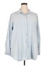 Coolibar Blue Long Sleeve Blouse Size XXL - photo 1