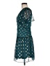 Francesca's 100% Polyester Polka Dots Teal Cocktail Dress Size M - photo 5