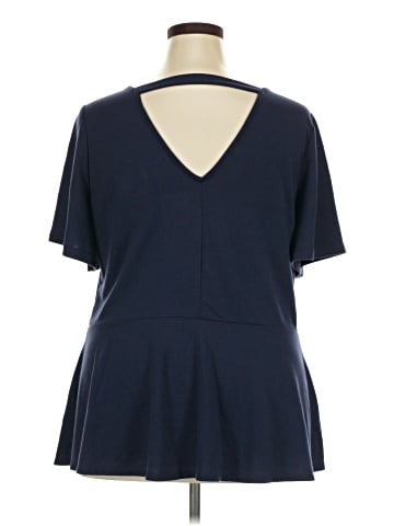 Lane Bryant Outlet Short Sleeve Top (view 2)