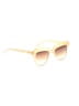 Komono Solid Gold Ivory Sunglasses One size - photo 1