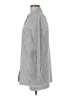 J.Jill Stripes Silver Long Sleeve Button-Down Shirt Size M - photo 5
