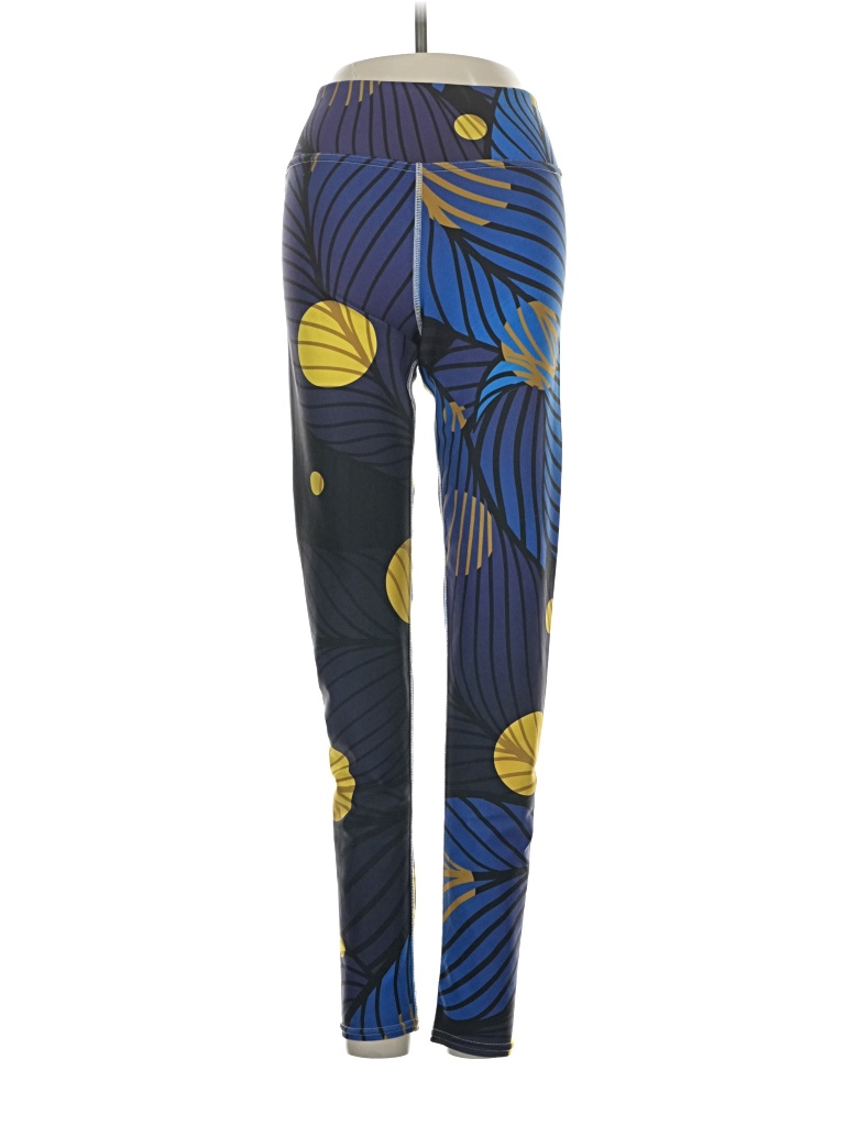 Pre-owned Assorted Brands Leggings In Blue
