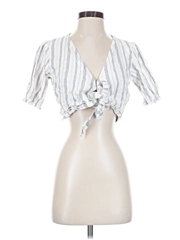 Abercrombie & Fitch Short Sleeve Blouse (view 1)