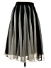ASOS 100% Polyester Stripes Black Formal Skirt Size 0 - photo 2