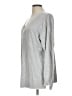 Lands' End 100% Cotton Gray Pullover Sweater Size L - photo 5