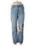 Old Navy Hearts Blue Jeans Size 6 - photo 1