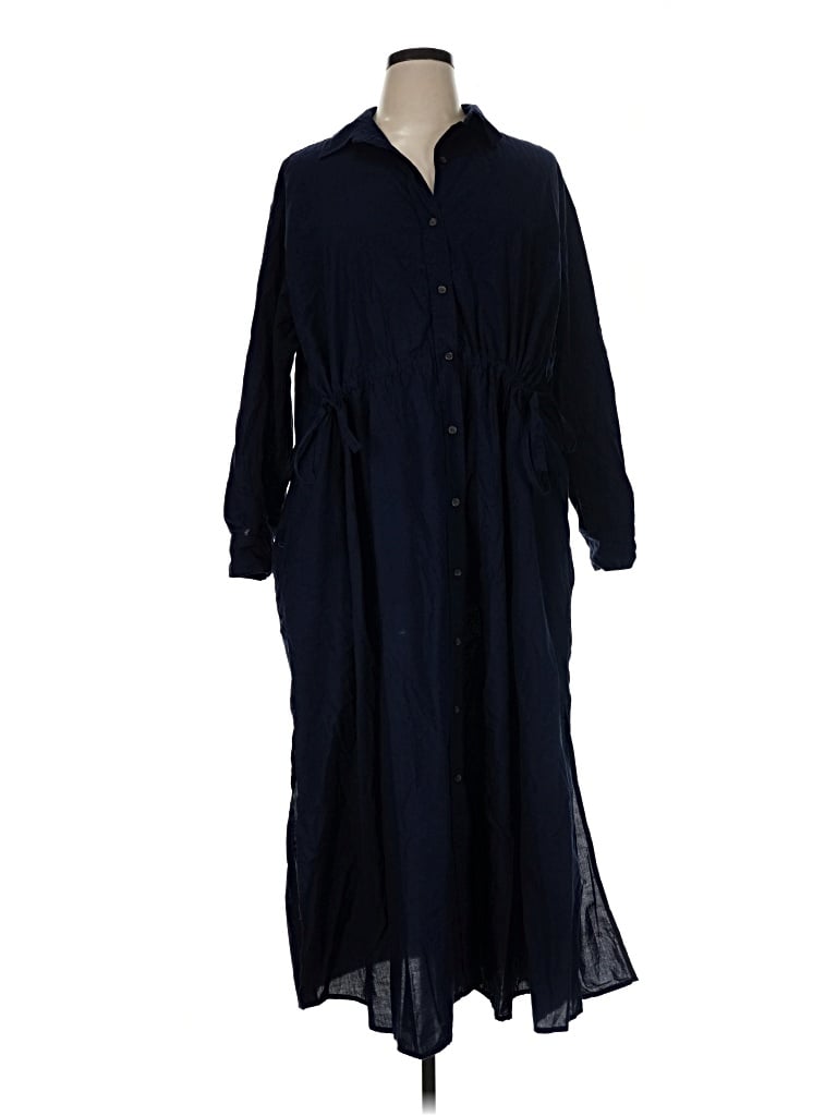 Pre-owned Universal Thread Casual Dress In Blue
