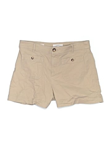 Ann Taylor LOFT Khaki Shorts (view 1)