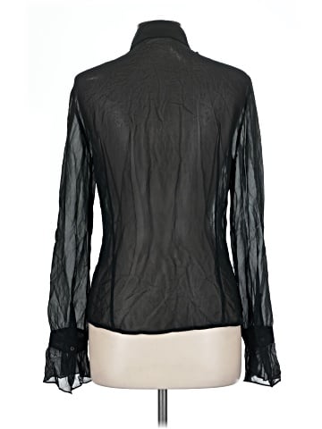 Express Long Sleeve Silk Top (view 2)