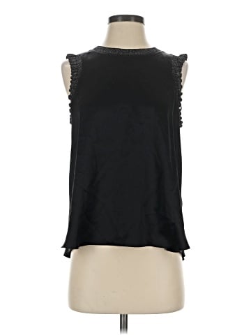 Cinq à Sept Sleeveless Silk Top (view 1)