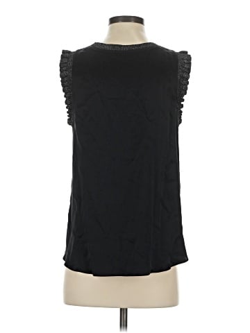 Cinq à Sept Sleeveless Silk Top (view 2)