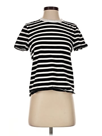 Madewell The Perfect Crewneck Tee in Allday Jersey (view 1)