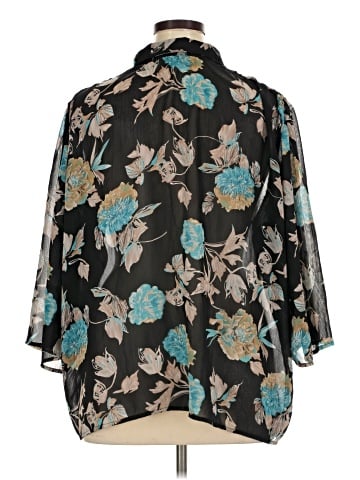 Fashion Bug 3/4 Sleeve Blouse (view 2)