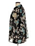 Fashion Bug 100% Polyester Floral Black 3/4 Sleeve Blouse Size 1X - photo 5