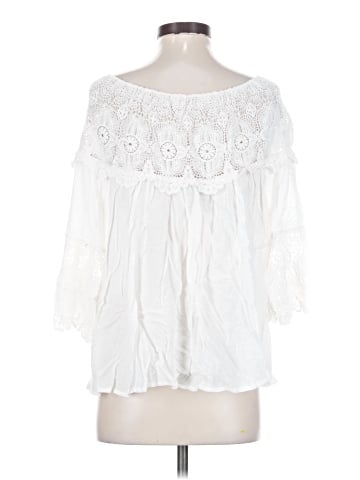 Young Essence 3/4 Sleeve Blouse (view 2)