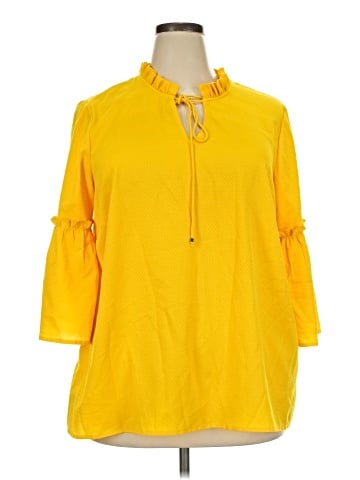 JunaRose 3/4 Sleeve Blouse (view 1)