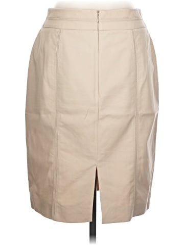 White House Black Market Faux Leather Skirt (view 2)