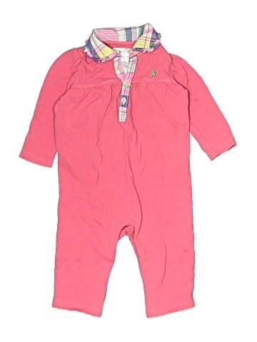 Ralph Lauren Long Sleeve Onesie (view 1)