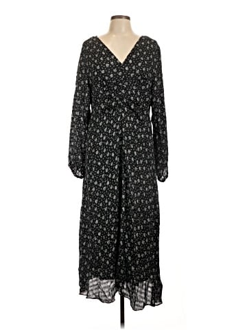 Madewell Ruched Midi Dress (view 1)