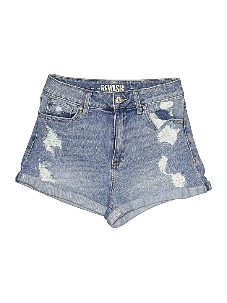 Pre-owned Rewash Denim Shorts In Blue