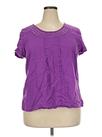 Jaclyn Smith Short Sleeve Top (view 1)